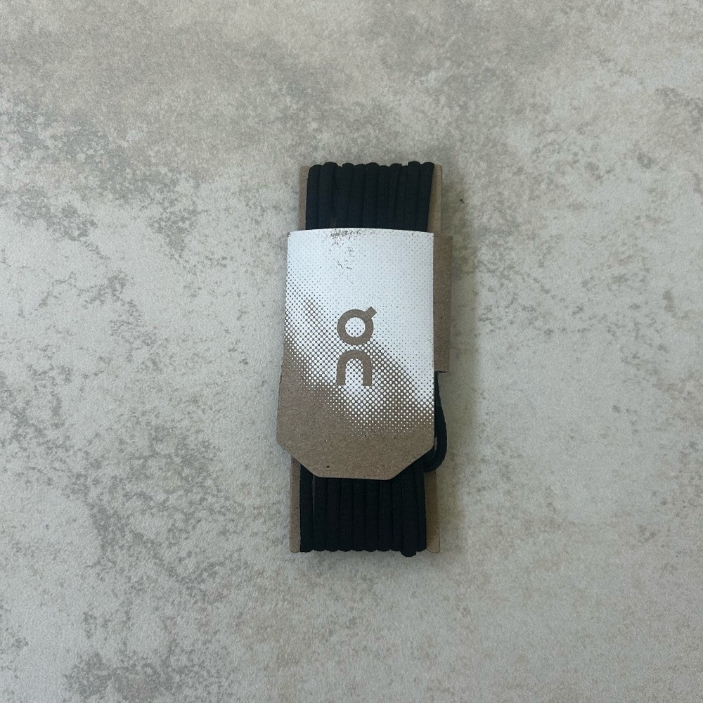 On Running Black Shoe Laces